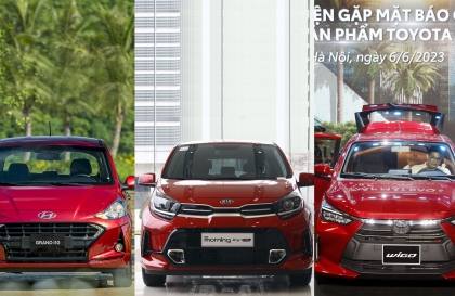 Hyundai Grand i10, KIA Morning và Toyota Wigo: Mẫu xe hạng A nào đáng mua nhất?